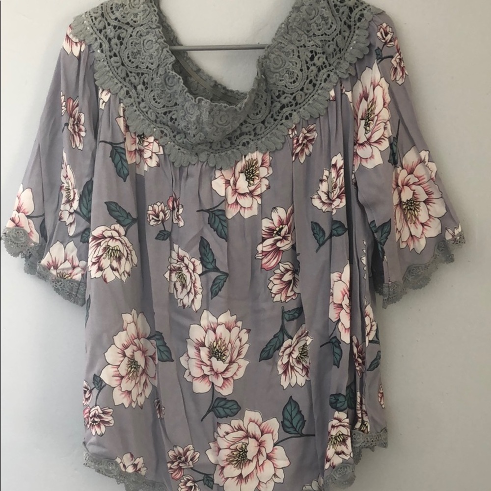 Off the shoulder shirt